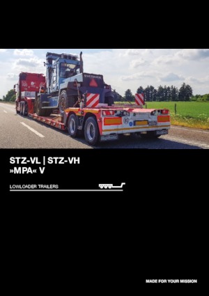 Полуремаркета с ниска платформа Goldhofer STZ-VL