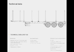 Ремаркета с ниска платформа Doll LOGO 14