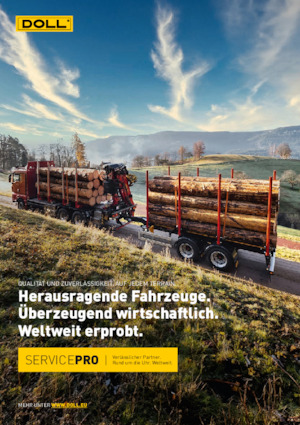 Ремаркета с ниска платформа Doll LOGO 14