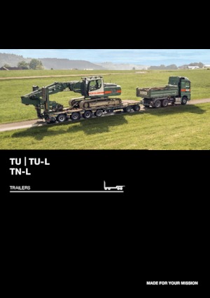 Ремаркета с ниска платформа Goldhofer TN-L