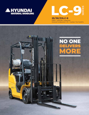 Челни мотокари, пропан-бутан Hyundai 30LC-9