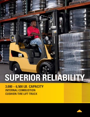 Челни мотокари, пропан-бутан Caterpillar 2C3000