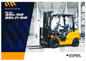Челни мотокари, пропан-бутан Hyundai 35LN-9A