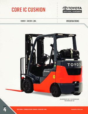 Челни мотокари, пропан-бутан Toyota 40-8FGCU30