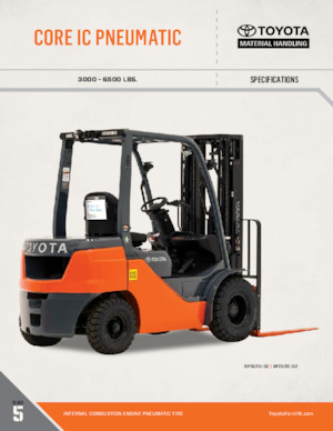 Челни мотокари, пропан-бутан Toyota 8FGU15