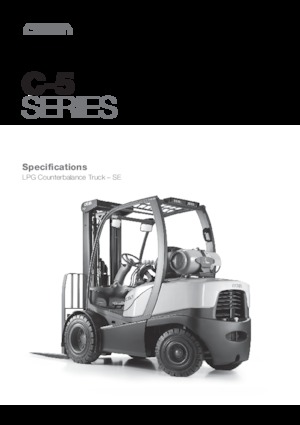 Челни мотокари, пропан-бутан Crown C-5 1050-2.0