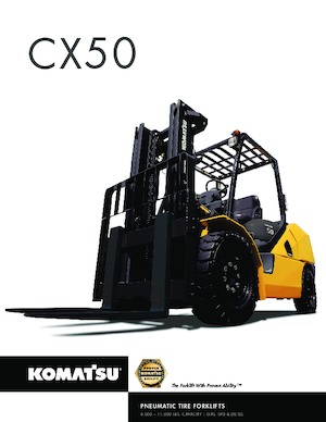 Челни мотокари, пропан-бутан Komatsu FG50ATU-10