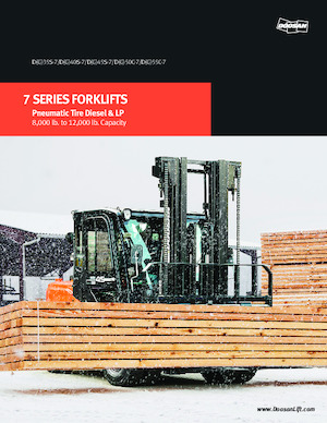 Челни мотокари, пропан-бутан Doosan G35S-7