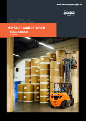 Челни мотокари, пропан-бутан Doosan G40SC-7