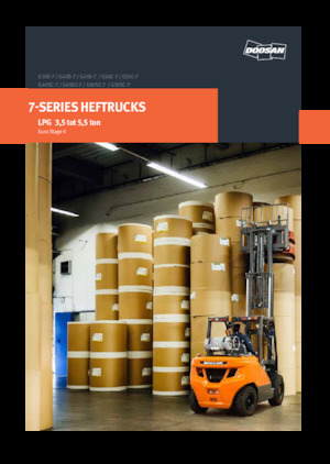 Челни мотокари, пропан-бутан Doosan G40SC-7