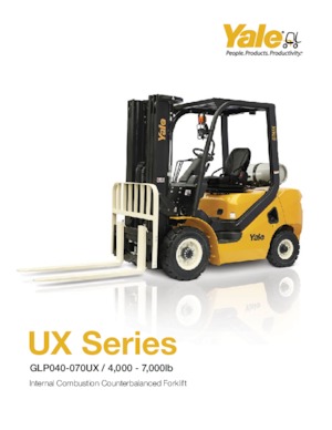 Челни мотокари, пропан-бутан Yale GLP050UX