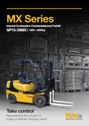 Челни мотокари, пропан-бутан Yale GLP35MX