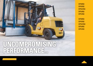 Челни мотокари, пропан-бутан Caterpillar GP50N3