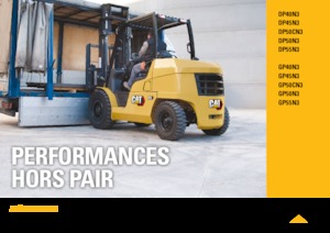 Челни мотокари, пропан-бутан Caterpillar GP50N3