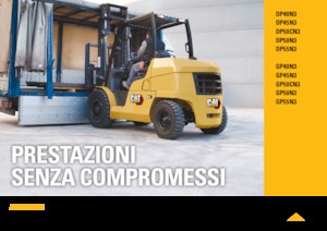 Челни мотокари, пропан-бутан Caterpillar GP50N3