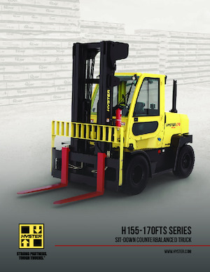 Челни мотокари, пропан-бутан Hyster H170FTS