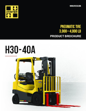 Челни мотокари, пропан-бутан Hyster H35A