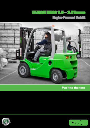 Челни мотокари, пропан-бутан Cesab M320GV