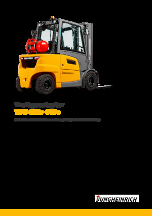 Челни мотокари, пропан-бутан Jungheinrich TFG S35s 