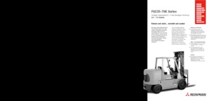 Челни мотокари, пропан-бутан Mitsubishi FGC40K STC