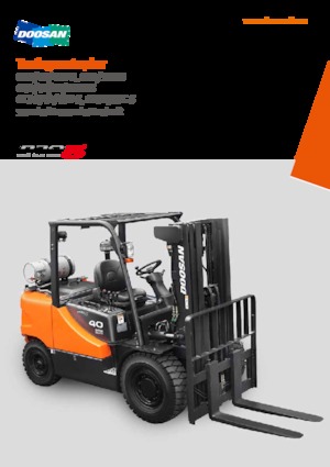 Челни мотокари, пропан-бутан Doosan GC55C-5
