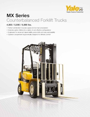 Челни мотокари, пропан-бутан Yale GP050MX