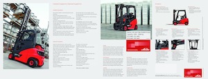 Дизелови вилкови повдигачи с взривна защита Linde H20CNG