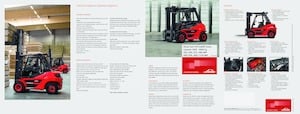Челни мотокари, пропан-бутан Linde H 70 T