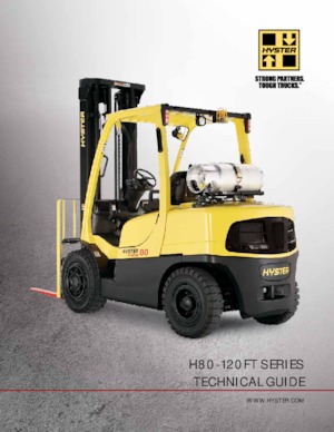 Челни мотокари, пропан-бутан Hyster H90FT