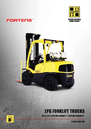 Челни мотокари, пропан-бутан Hyster H5.0FT
