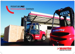 Челни мотокари, пропан-бутан Manitou MI 70 G