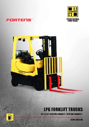 Челни мотокари, пропан-бутан Hyster S2.5FT