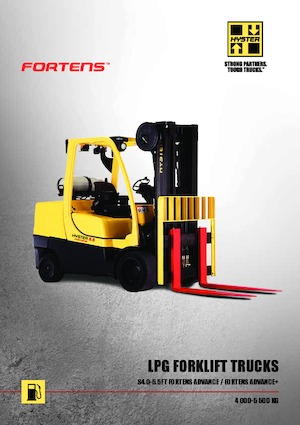 Челни мотокари, пропан-бутан Hyster S5.5FT