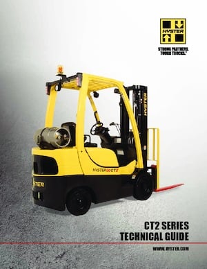Челни мотокари, пропан-бутан Hyster S50CT2