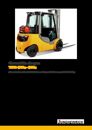 Челни мотокари, пропан-бутан Jungheinrich TFG 425s