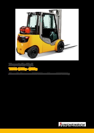 Челни мотокари, пропан-бутан Jungheinrich TFG 425s