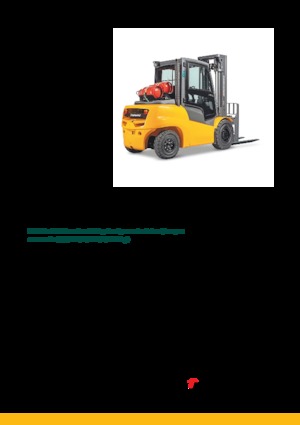 Челни мотокари, пропан-бутан Jungheinrich TFG S50