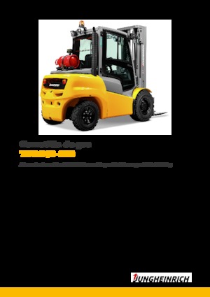 Челни мотокари, пропан-бутан Jungheinrich TFG S50