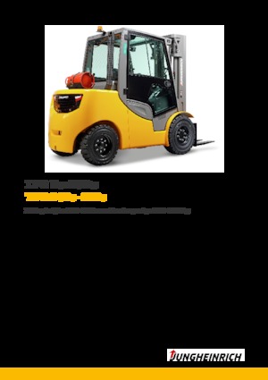 Челни мотокари, пропан-бутан Jungheinrich TFG S50s