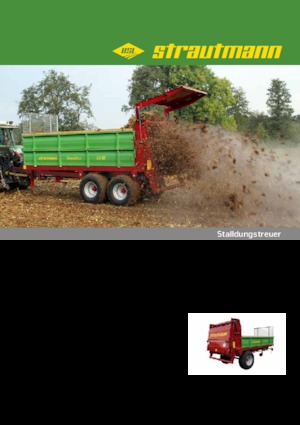 Разпръсквачи за оборска тор Strautmann CS 95