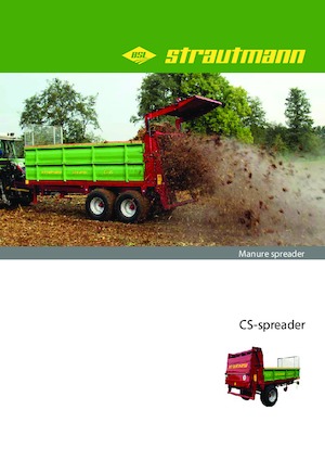 Разпръсквачи за оборска тор Strautmann CS 95