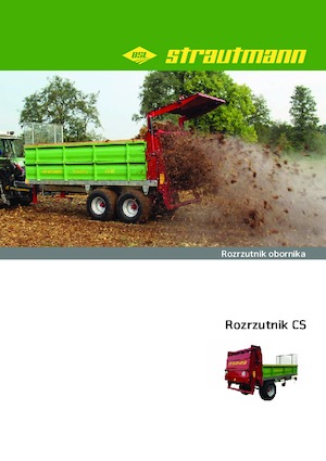 Разпръсквачи за оборска тор Strautmann CS 95