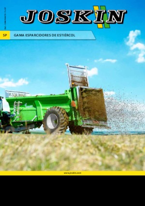 Разпръсквачи за оборска тор Joskin FERTI-CAP FC5508/12BU