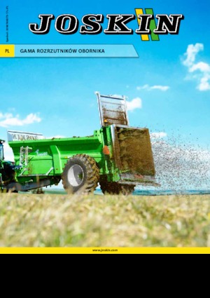 Разпръсквачи за оборска тор Joskin FERTI-CAP FC5508/12BU