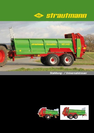 Разпръсквачи за оборска тор Strautmann MS 1401