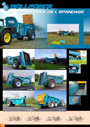 Разпръсквачи за оборска тор Rolland RF 6115