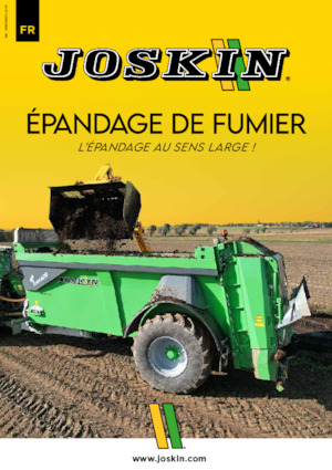 Разпръсквачи за оборска тор Joskin TORNADO T5513/14V