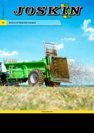 Разпръсквачи за оборска тор Joskin TORNADO3 HORIZON T6013/16BV