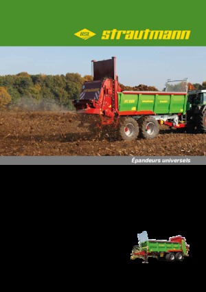 Разпръсквачи за оборска тор Strautmann VS 2005