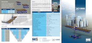 Работни платформи за качване на мачти Mastclimber Solutions AC-13000